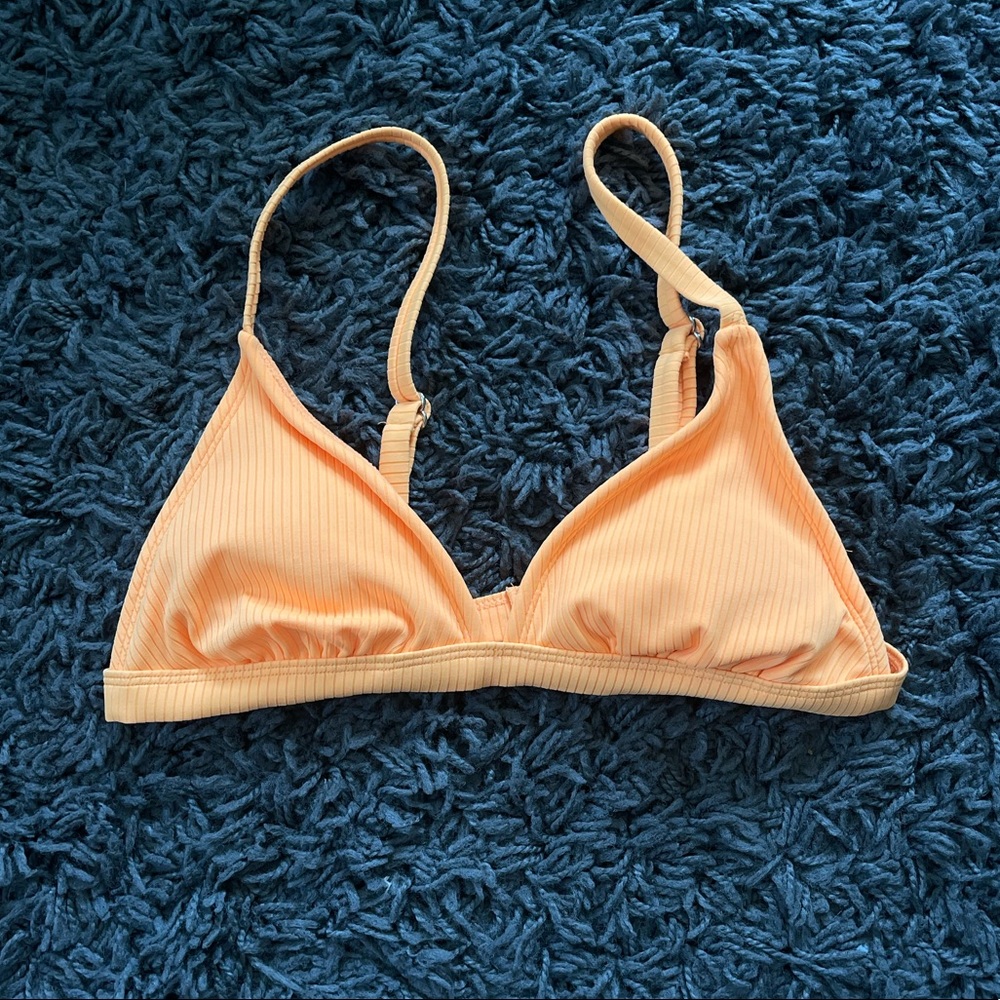 Target Size M Orange Bikini Top